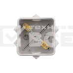 Коробка уравнивания потенциалов ОУ 100×100×50 мм, винт IP55 Rexant, фото2