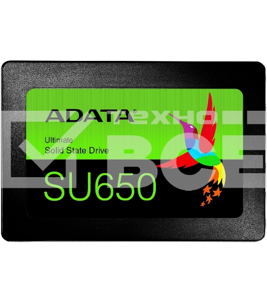 Накопитель SSD ADATA SU650, 256Gb, SATA III, 2.5