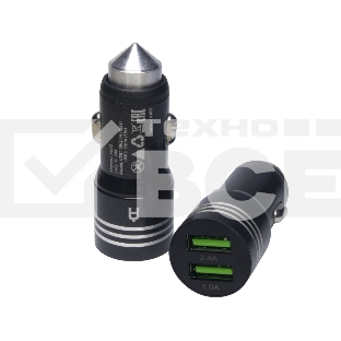 Автомобильное зарядное устройство Alteracs 2xUSB JAA12