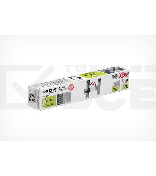 Кронштейн для телевизора Holder LCD-T2611 черный 22