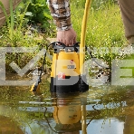 Дренажный насос для чистой и грязной воды DP-600S, 600 Вт, напор 7 м, 13000 л/ч Denzel, фото7