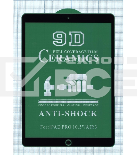 Керамическая пленка (стекло) для iPad Air 10.5 (2019)2.5D