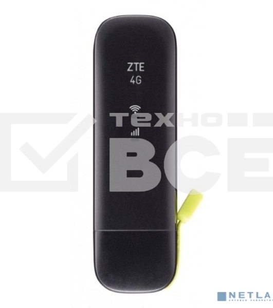 Модем 2G/3G/4G ZTE MF79RU USB Wi-Fi Firewall +Router внешний черный