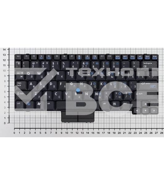 Клавиатура для ноутбука HP Compaq NC2400 NC2500 черная