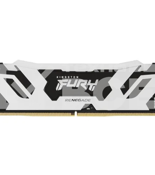 Оперативная память Kingston Fury Renegade, DDR5, 16GB (1x16GB), 7600MHz, CL38, с радиатором, RGB, серебристый