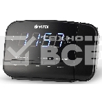 Радиочасы Vitek VT-6611(BK) FM 87,5-108,0 МГц, AM 522-1620 KГц.Размер дисплея	0,9 дюйм., фото2