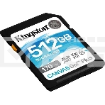 Флеш карта SD 512GB Kingston SDXC Class 10 UHS-I U3 V30 Canvas Go Plus 170MB/s, фото15