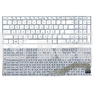 Клавиатура для ноутбука Asus X540 X540L X540LA X540CA X540SA белый
