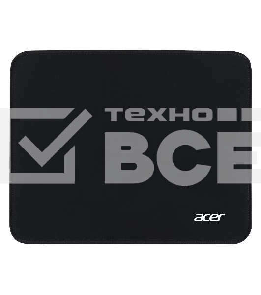 Коврик для мыши Acer OMP210 Мини черный 250x200x3мм