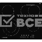 Встраиваемая варочная панель Kuppersberg ECS 627 60 см, электрическая, 4 конфорки, черный цвет, фото2