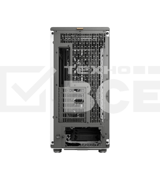 Компьютерный корпус без блока питания Fractal Design North XL TG Dark Tint, Full-Tower, 3x140мм, 2xUSB-A 3.2 + 1xUSB 3.2 Type-C E-ATX, ATX, mATX, mITX Wood panel, Chalk белый