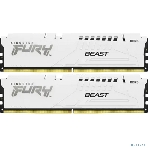 Оперативная память Kingston Fury Beast, DDR5, 32GB (2x16GB), 5200MHz, CL40, DIMM, с радиаторами, белый, фото11
