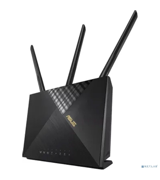Маршрутизатор ASUS 4G-AX56 Dual-Band WiFi 6 LTE Router 574+1201Mbps EU RTL 5 (869225) (90IG06G0-MO3110)