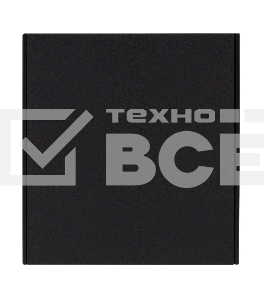 Заглушка Kranz STRONG декоративная с суппортом антрацит