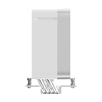 Кулер для процессора Ocypus Delta A40 EX WH Digital, 120мм ARGB FAN, Top Display Panel, 4 HEAT PIPES, 4-PIN PWM, 500-1800 RPM, 29DBA, HYDRO BEARING, LGA115X/1200/1700/18XX, AM4/AM5, фото11