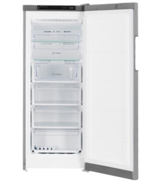 Морозильная камера Indesit DFZ 4150 G, серебристый, 204л, 6 ящиков