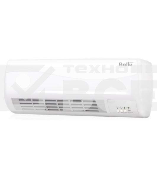 Тепловентилятор Ballu BFH/W-102W, белый, 2000 Вт, 25 м2, таймер