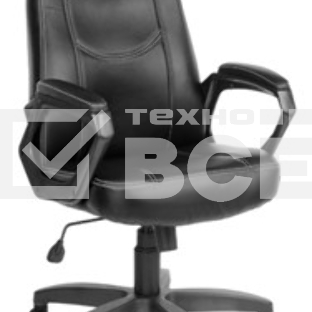 Кресло компьютерное OLSS АМИГО 511 экокожа черный крестовина 