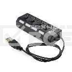 Концентратор USB 2.0 Gembird UHB-243-AD с подсветкой и выключателем, 4 порта, блистер, фото3