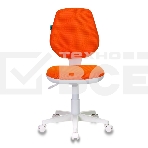 Кресло детское Бюрократ CH-W213/TW-96-1 оранжевый TW-96-1 (пластик белый), фото6