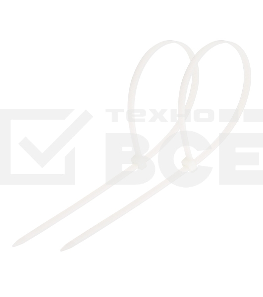 Хомут кабельный 3.6х300 нейл. бел. (уп.100шт) PROCONNECT 57-0300