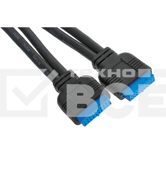 Планка USB на переднюю панель Exegate U3H-617, 3,5