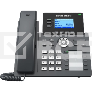 Телефон IP Grandstream GRP2604 черный