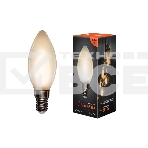 Лампа светодиодная филаментная Rexant Свеча CN35 9.5 Вт 915 Лм 2700K E14 матовая колба, фото4