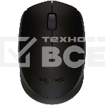 Мышь беспроводная Logitech M171 черный/серый, 1000 dpi, радиоканал, USB, кнопки - 3, фото12