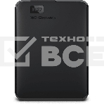 Внешний жесткий диск Western Digital Elements Portable WDBU6Y0040BBK-WESN 4ТБ 2,5