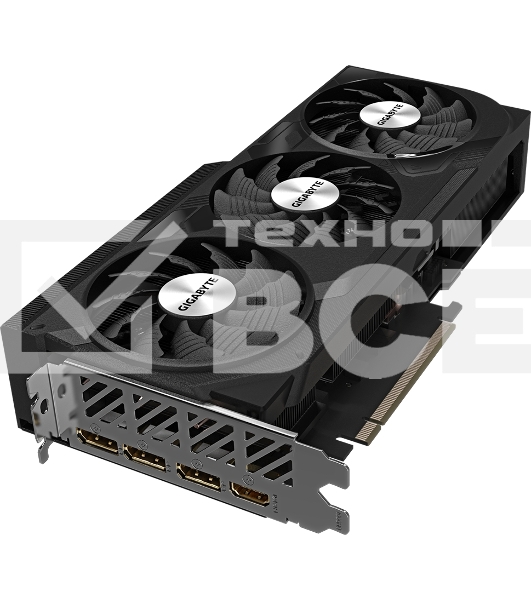 Видеокарта Gigabyte GV-N4070WF3OC-12GD 12288Mb 192 GDDR6X 2490/21000 HDMIx1 DPx3 HDCP Ret
