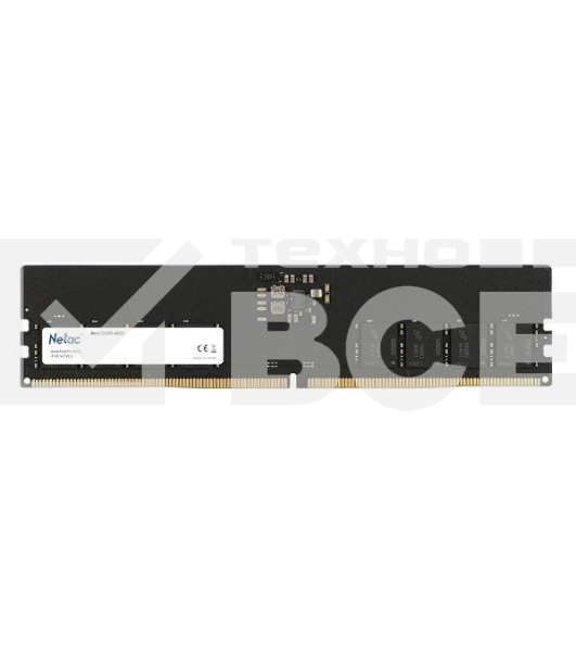 Оперативная память NETAC Basic, DDR5, 16GB (1x16GB), 4800MHz, CL40