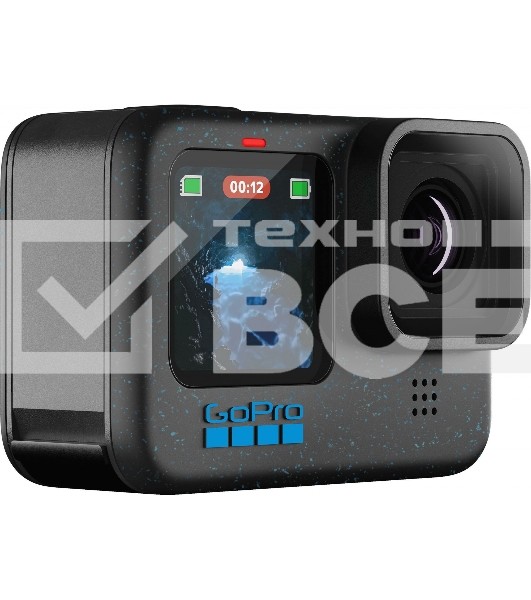 Экшн-камера GoPro HERO12 Black 1xCMOS 27Mpix черный