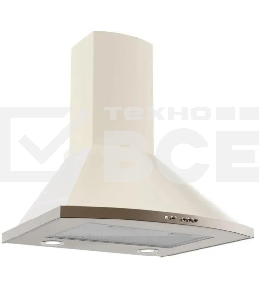 Вытяжка Elikor SIGMA 90P-650-K3D MILK/BRONZE