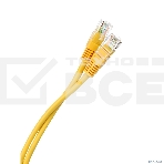 Патчкорд литой 'Aopen' UTP кат.5е 10м желтый , фото6