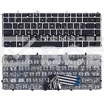 Клавиатура для ноутбука HP Envy 4-1000 Envy 6-1000 черная с серебристой рамкой, фото4