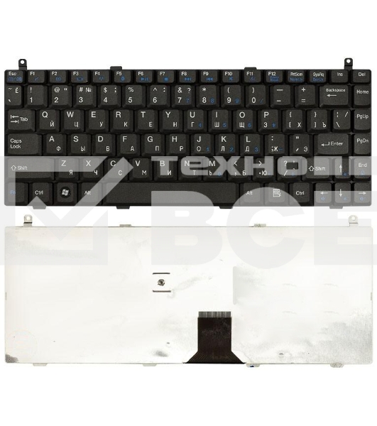 Клавиатура для ноутбука Lenovo F30 F30A черная