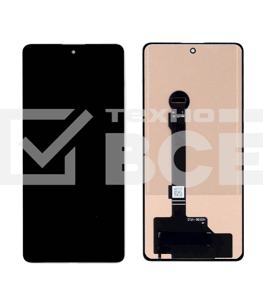 Дисплей для Xiaomi Poco X5 Pro в сборе с тачскрином (TFT) черный