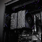 Устройство охлаждения(кулер) Thermalright Phantom Spirit 120 EVO ARGB Soc-AM5/AM4/1151/1200/1700 черный 4-pin 27dB Al+Cu 765gr Ret (PS120-EVO), фото3