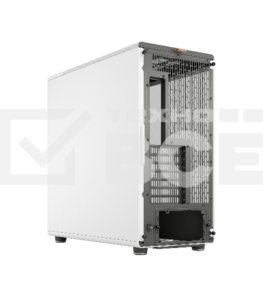 Компьютерный корпус без блока питания Fractal Design North XL TG Dark Tint, Full-Tower, 3x140мм, 2xUSB-A 3.2 + 1xUSB 3.2 Type-C E-ATX, ATX, mATX, mITX Wood panel, Chalk белый