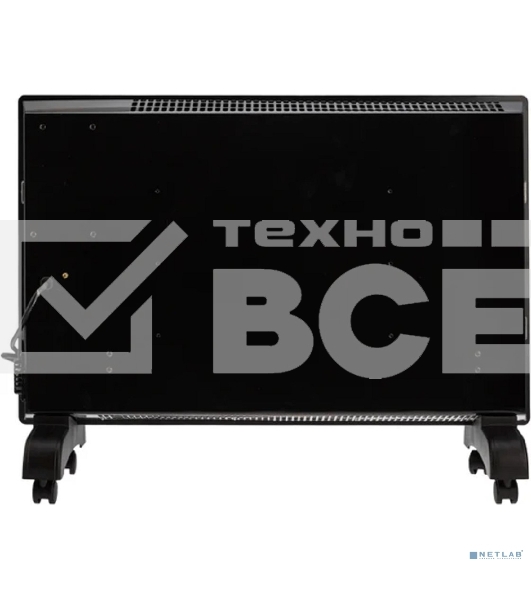 Конвектор Rexant черный, 1500 Вт, 12 м2, электронный термостат, Wi-Fi