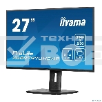 Монитор 27' Iiyama ProLite XUB2797UHSNP-B1 IPS 3840x2160, 60 Гц, 4 мс, 16:9, 350 кд/м², HDMI 2.0, DP 1.2, 3.5 Jack, USB-C (96 Вт), USB Hub (3x USB 3.0), Ethernet, динамики (2x2 Вт), черный, фото 1