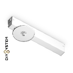 Крепеж трековый для корпуса A2541 WH белый DIY D85mm 232*83*55, фото 1