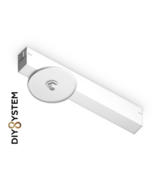 Крепеж трековый для корпуса A2541 WH белый DIY D85mm 232*83*55