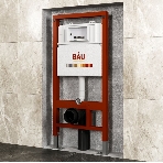 Комплект BAU 6 в 1: инсталляция BAU PRO, унитаз подвесной торнадо Bau Dream Hurricane-2, сиденье дюропласт микролифт, клавиша BAU Dream, хром, фото11