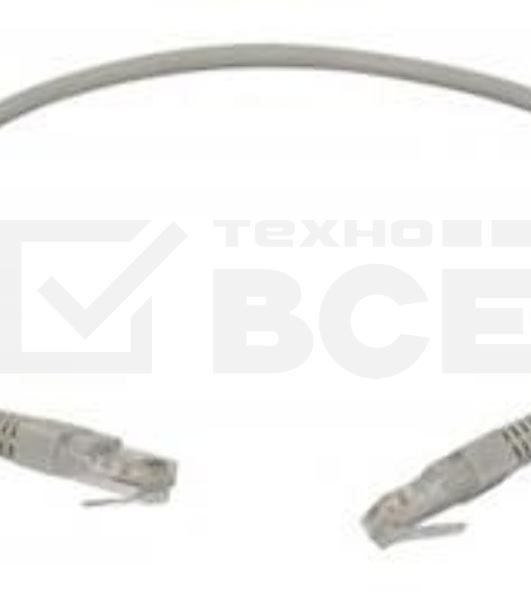 Сетевое оборудование  Patchcord литой 5E Copper 0,5m 