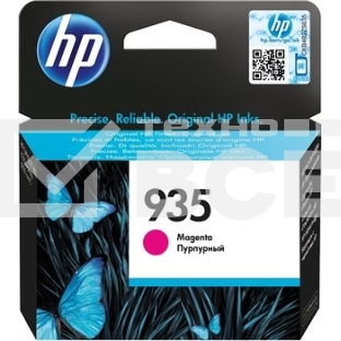 Картридж струйный HP C2P21AE №935, пурпурный Officejet Pro 6830, (400стр.)