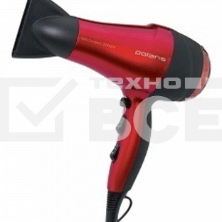 Фен Polaris PHD2077i 2000Вт фиолетовый/черный