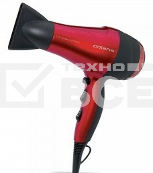 Фен Polaris PHD2077i 2000Вт фиолетовый/черный