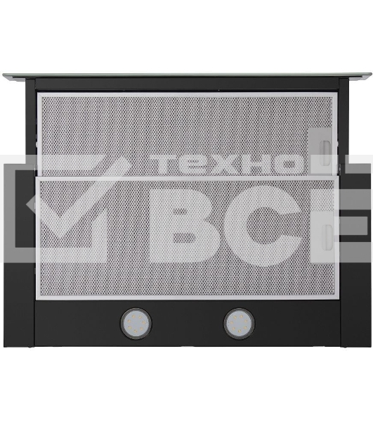 Вытяжка Maunfeld OUSE TOUCH 60 черный/ЧЕРНОЕ стекло